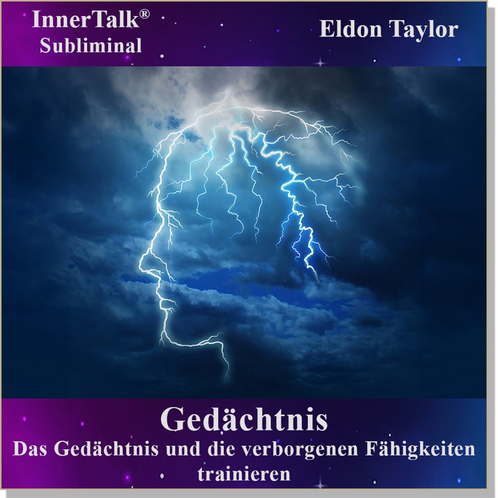 Gedächtnis- Eine InnerTalk Self-Empowerment / Self-Help Subliminal CD / MP3 – das Beste! Patentiert! Bewährt! Garantiert!