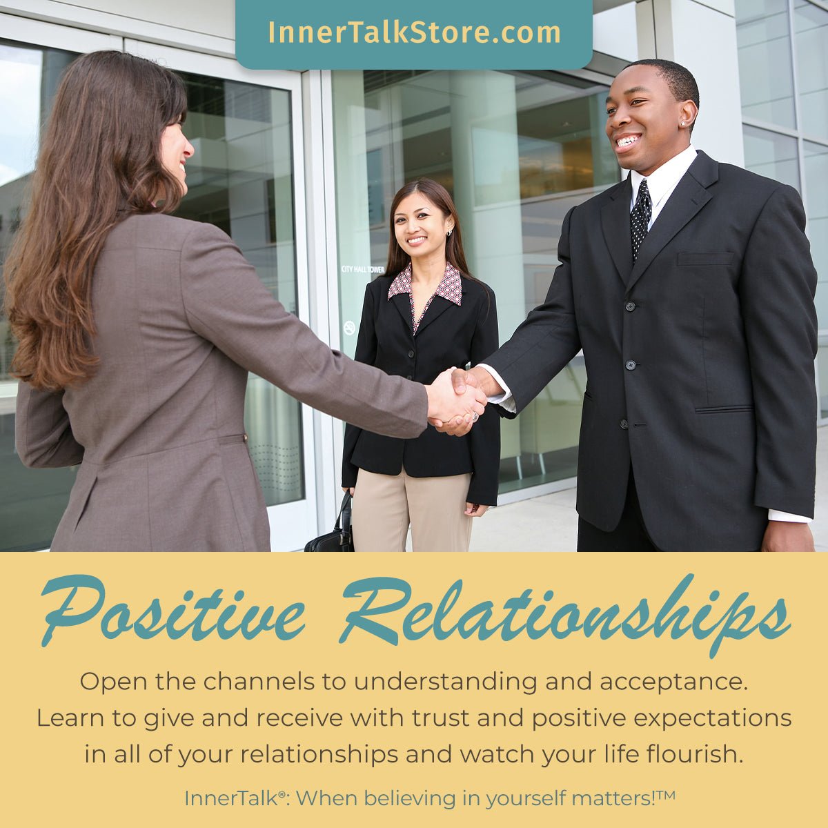 Positive Relationships-InnerTalk Subliminal Personal Empowerment CD/MP3 ...